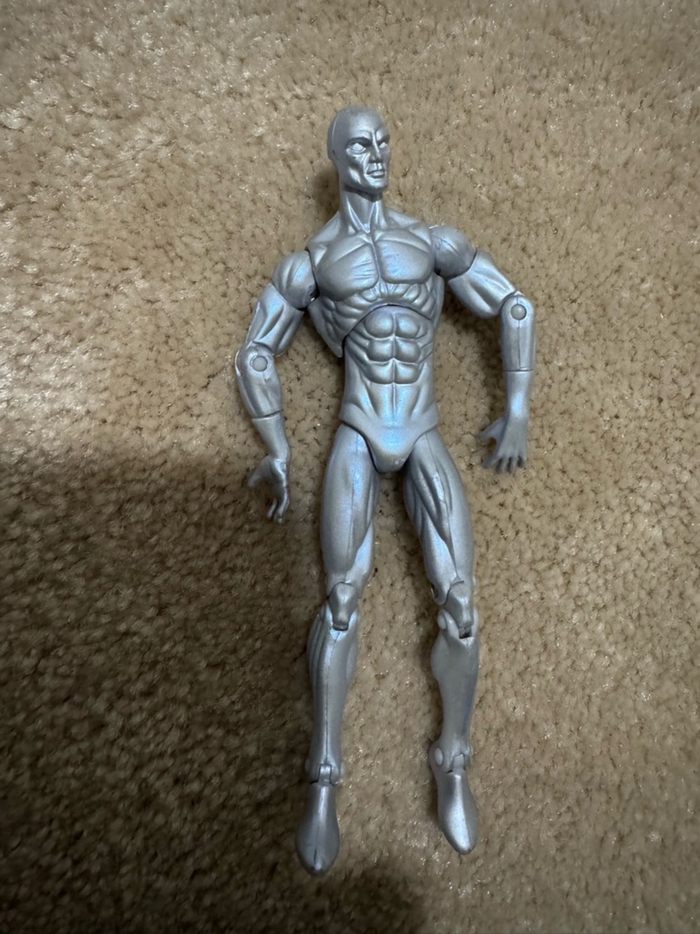 2009 Marvel Universe Silver Surfer Figure No Box and Read Description:)